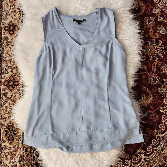 Melanie Lyne Pastel Blue Blouse - Picture 1 of 6